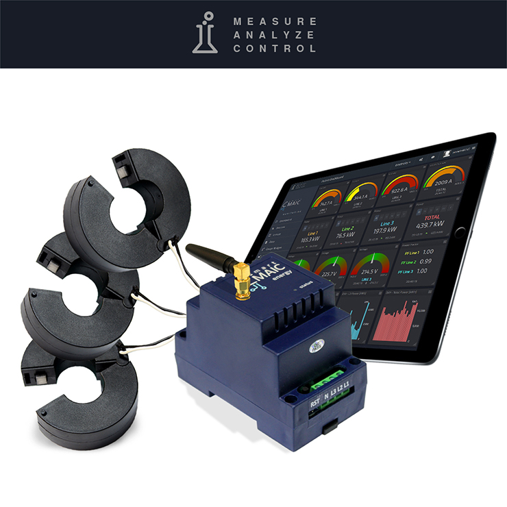 Energy monitor D103 CT 600A smartMAIC Shop